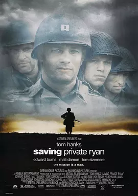 [夸克网盘]拯救大兵瑞恩 Saving Private Ryan (1998) 剧情 / 战争 美国 英语 豆瓣评分9.1 6.8G