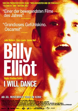 [夸克网盘]跳出我天地 Billy Elliot (2000) 剧情 / 歌舞 / 家庭 / 儿童 英国 英语 豆瓣评分8.8 2.3G
