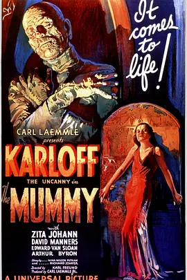 [夸克网盘]木乃伊 The Mummy (1932)剧情 / 恐怖 / 奇幻 美国 英语 豆瓣评分7.2 2.1G