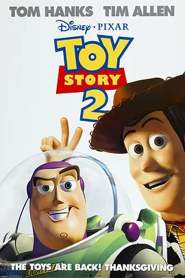 [夸克网盘]玩具总动员2 Toy Story 2 (1999) 喜剧 / 动画 / 奇幻 / 冒险 美国 英语 豆瓣评分8.5 16G
