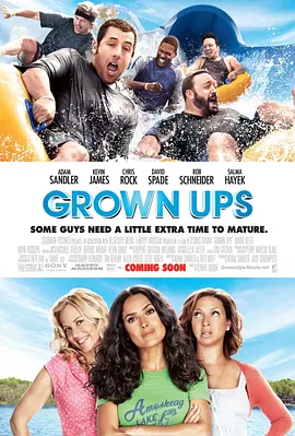 [夸克网盘]长大成人 Grown Ups (2010) 喜剧 美国 英语 / 西班牙语 豆瓣评分7.3 4.1G