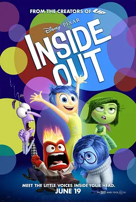 [夸克网盘]头脑特工队 Inside Out (2015) 喜剧 / 动画 / 冒险 美国 英语 豆瓣评分8.8 2.6G