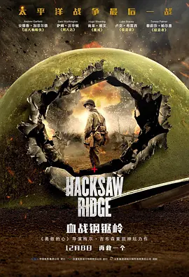 [夸克网盘]血战钢锯岭 Hacksaw Ridge (2016)剧情 / 传记 / 历史 / 战争 澳大利亚 / 美国 英语 / 日语 豆瓣评分8.7 13.3G