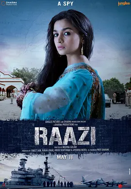 [夸克网盘]心甘情愿 Raazi (2018) 剧情 / 动作 印度 印地语 豆瓣评分6.8 10.6G