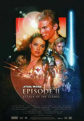 [夸克网盘]星球大战前传2：克隆人的进攻 Star Wars: Episode II - Attack of the Clones (2002)动作 / 科幻 / 冒险 美国 英语 豆瓣评分8.1 3.4G