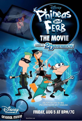 [夸克网盘]飞哥与小佛的时空大冒险 Phineas and Ferb the Movie: Across the 2nd Dimension (2011)动画 / 家庭 / 冒险 美国 英语 豆瓣评分8.5 1.6G