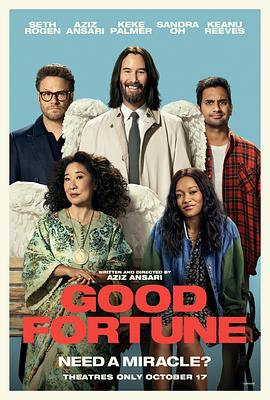 [夸克网盘]好运 Good Fortune (2025)喜剧 / 动作 / 爱情 / 奇幻 美国 英语 豆瓣评分6.2 5.3G