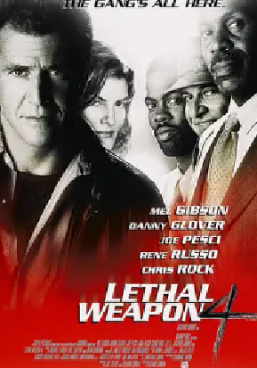 [夸克网盘]致命武器4 Lethal Weapon 4 (1998) 动作 / 惊悚 / 犯罪 美国 英语 / 粤语 / 汉语普通话 豆瓣评分6.5 4.3G