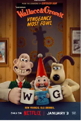 [夸克网盘]超级无敌掌门狗：企鹅的复仇 Wallace & Gromit: Vengeance Most Fowl (2024)喜剧 / 动画 / 冒险 英国 英语 豆瓣评分7.8 2G