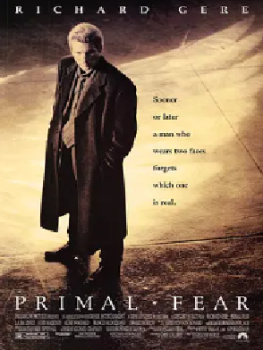 [夸克网盘]一级恐惧 Primal Fear (1996)剧情 / 悬疑 / 犯罪 美国 英语 / 西班牙语 豆瓣评分8.5 4.2G
