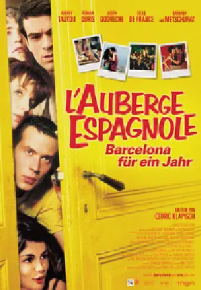 [夸克网盘]西班牙公寓 L'auberge espagnole (2002) 剧情 / 喜剧 / 爱情 法国 / 西班牙 法语 / 西班牙语 / 英语 / 加泰罗尼亚语 / 丹麦语 / 德语 / 意大利语 豆瓣评分8.0 1.9G